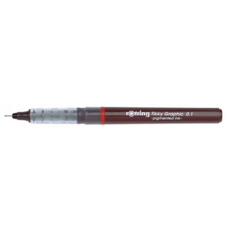 Rotring Ручка капиллярная "Tikky Grafic" чёрная 0.1мм