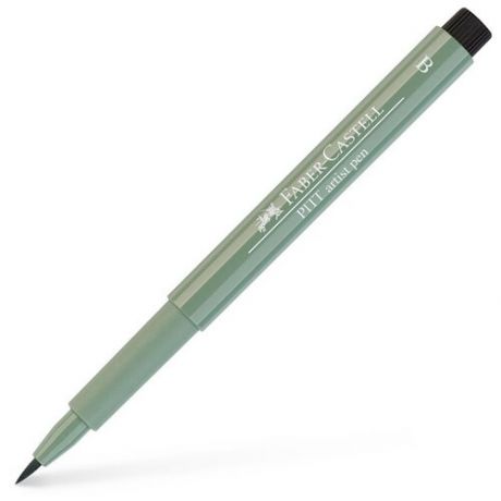Капиллярная ручка Faber Castell Капиллярная ручка PITT ARTIST PEN BRUSH, цвет арктическая зелень