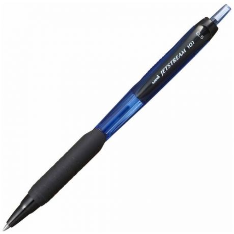 Uni Mitsubishi Pencil Ручка шариковая JetStream, 0.5 мм (SXN-101-05), SXN-101-05 BLUE, синий цвет чернил, 1 шт.