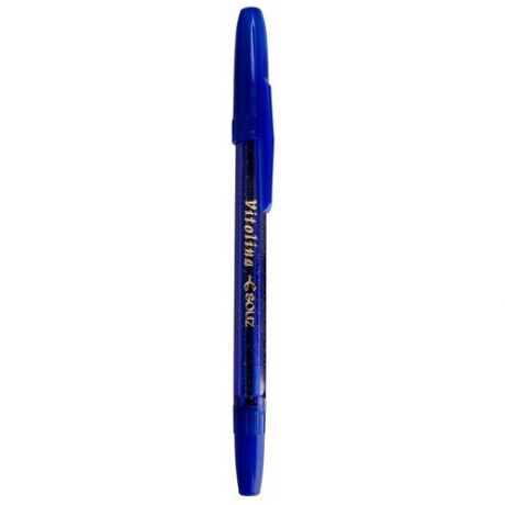 Ручка шариковая BPV-126-18, синяя паста,12 штук