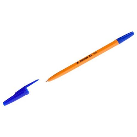 Ручка шариковая Corvina "51 Vintage" синяя, толщина стержня 1,0мм, толщина линии 0,7мм, 50 шт. в упаковке