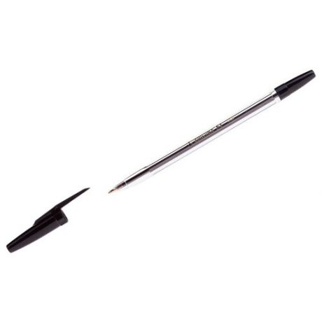 Ручка шариковая Corvina "51 Classic" черная, 1,0мм, 50 шт. в упаковке