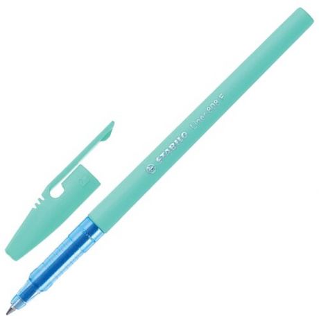 STABILO Ручка шариковая Liner Pastel 808, 0,7 мм, 808FP1041-1, синий цвет чернил, 1 шт.