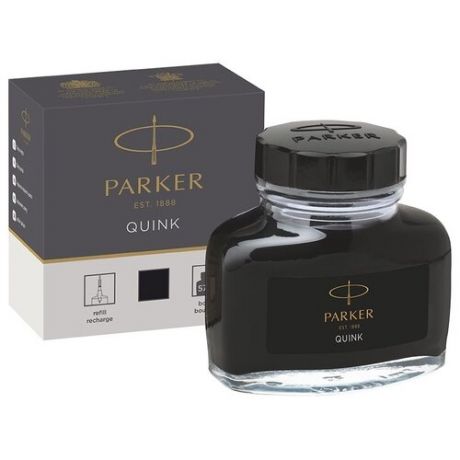 Чернила для перьевой ручки PARKER Quink Ink Z13 57 мл черный/синий