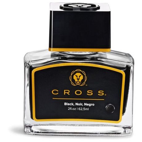 Флакон с чернилами Cross для перьевой ручки, черный, 62,5 мл CROSS MR-8945S-2 black