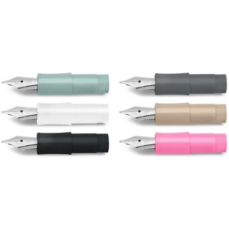 Пишущий узел для перьевой ручки Kaweco, SKYLINE EF - 0,5 мм, кофейный/стальной