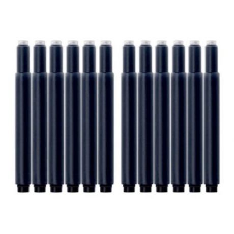 Набор сменных картриджей Kaco Disposable Ink Sac K1607 (Черных 6 шт+Синих 6 шт)