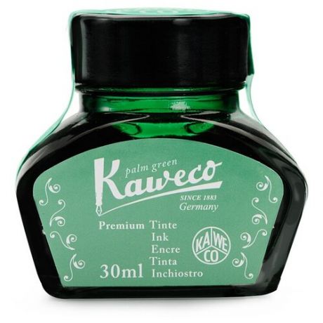 Kaweco Чернила KawEco, 30 мл, зеленый, стекло