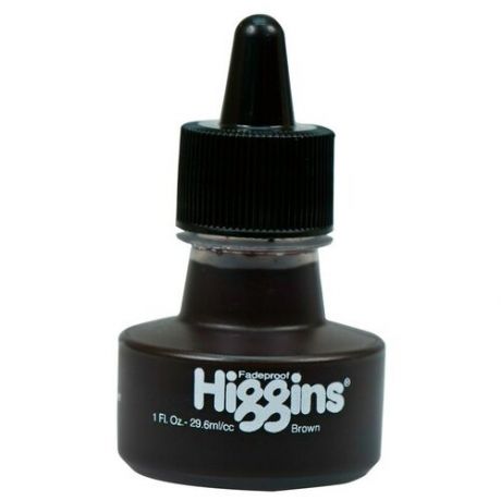 Чернила пигментные Higgins Pigmented цвет коричневый 29,6 мл 44705