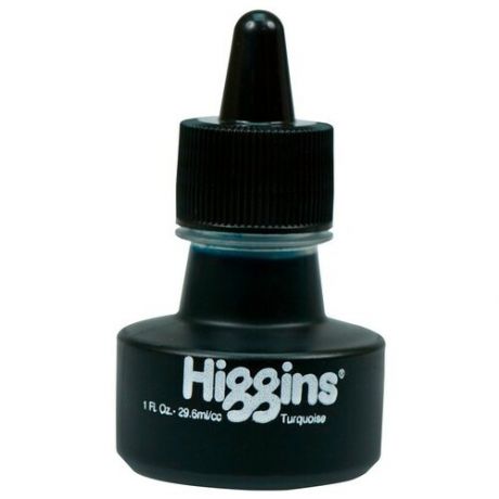 Чернила Higgins Dye- Based цвет бирюзовый 29,6 мл 44109