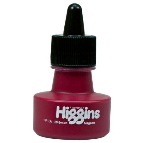 Чернила пигментные Higgins Pigmented цвет маджента 29,6 мл 44665