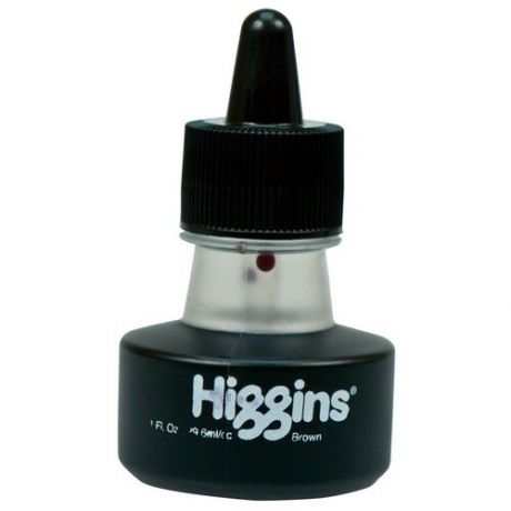 Чернила Higgins Dye- Based цвет коричневый 29,6 мл 44116