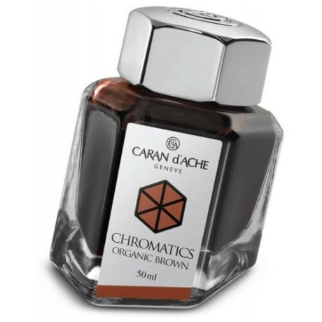 Флакон с чернилами "Chromatics Organic Brown", коричневый (50 мл)