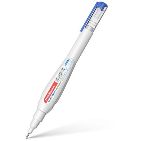 Ручка-корректор ErichKrause® Arctic white, 10мл, 3 штуки