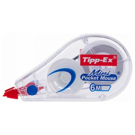 Корректирующая лента BIC "Tipp-ex Mini Pocket Mouse", 5 мм х 6 м, 932564