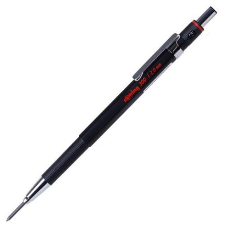 Rotring Цанговый карандаш 300 HB, 2 мм, 10 шт.