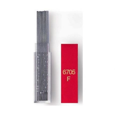 Грифели для механических карандашей Carandache, 12 штук, 0,5 мм, арт. 6705.350