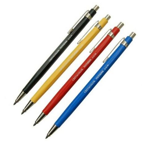 Cretacolor Цанговый карандаш "Totiens" пластик 2мм HB
