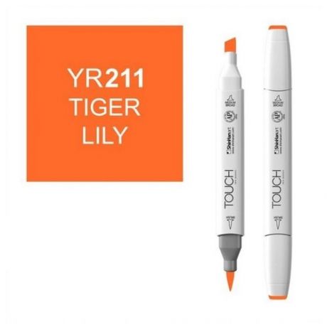 Маркер Touch двухсторонний, цвет 211 тигровая лилия (1210211)