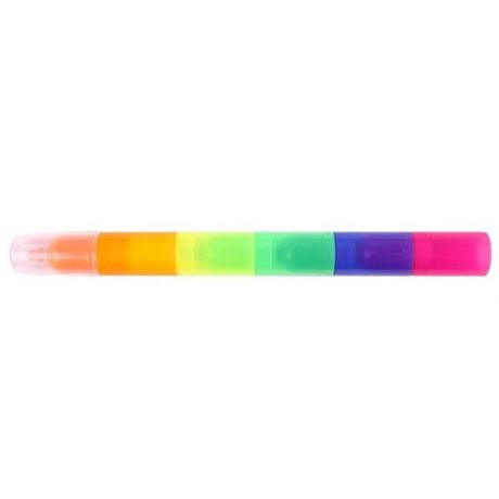 DV-10982 Текстмаркер 5 в 1 (розовый,синий,зелёный, жёлтый,оранжевый)