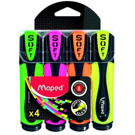 Maped Набор текстовыделителей Fluo Pep