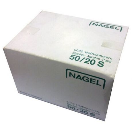 Скобы степлерные Nagel 50/20 S для степлеров Nagel
