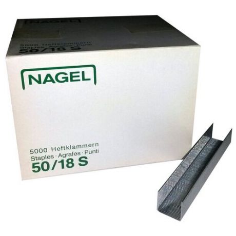 Скобы степлерные Nagel 50/18 S для степлеров Nagel