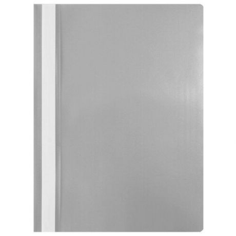 Attache Папка-скоросшиватель A4, пластик 130/150 мкм, 10 шт, серый