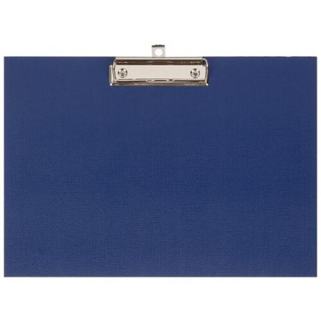 Attache Папка-планшет с зажимом A4, горизонтальная, синий