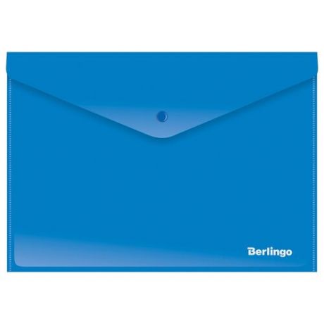 Berlingo Папка-конверт на кнопке А4, пластик 180 мкм, 12 шт. (AKk_04401)