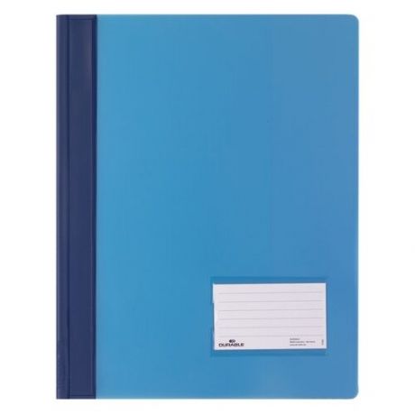 DURABLE Папка-скоросшиватель с карманом для визитки А4+, 280 мкм, синий