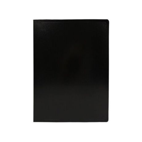 Папка с 10 прозр. вклад. Buro - ECB10BLACK A4 пластик 0.5мм черный