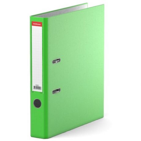 Папка–регистратор с арочным механизмом разборная ErichKrause, Neon, А4, 50 мм, зеленый