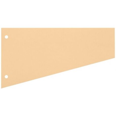 Разделитель листов Attache картонный 100 листов оранжевый (230x120 мм), 216164