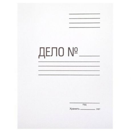 Папка- обложка, картон мелованный 0.6мм 320г/м2 белый