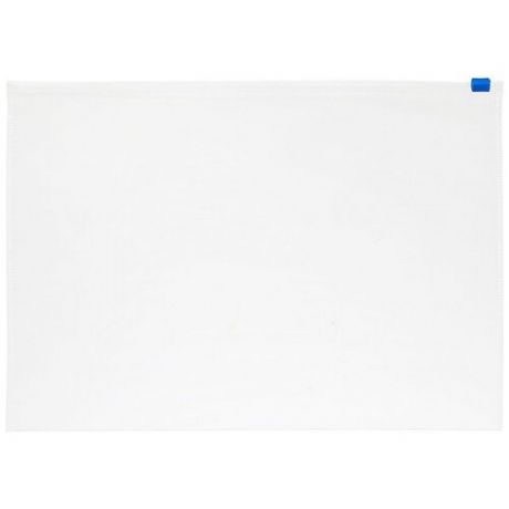 Папка-конверт Attache Экономи на молнии А4 прозрачная 0.12 мм, 895356