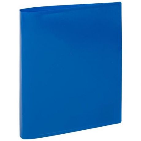 Папка на 4-х кольцах Attache Economy пластиковая 20 мм синяя, 926650
