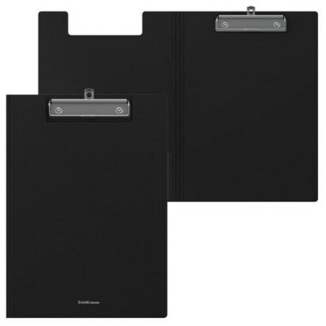 Папка-планшет с зажимом А4 ErichKrause "Classic", чёрная