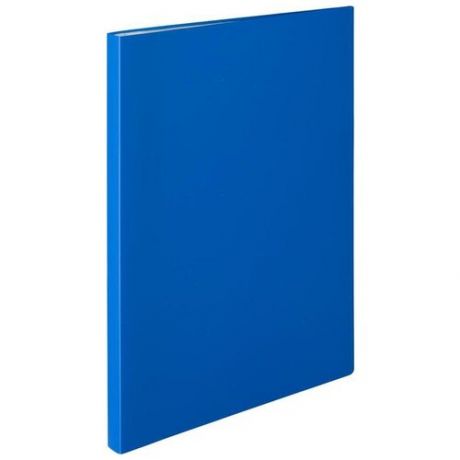 Папка файловая на 20 файлов Attache A4 17 мм синяя (толщина обложки 0.45 мм), 112315