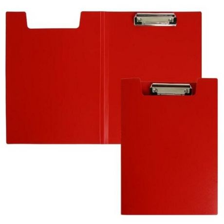 Папка-планшет с зажимом А4 пласт 1.2мм Calligrata красная