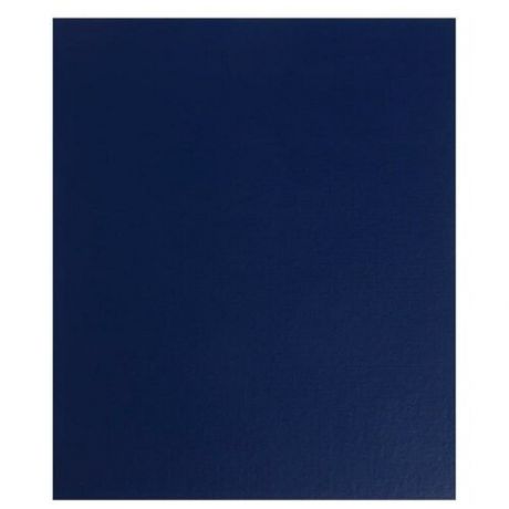 Альбом вертикальный для марок «Стандарт», 230 x 270 мм, (бумвинил, узкий корешок) с комплектом листов 5 штук, синий