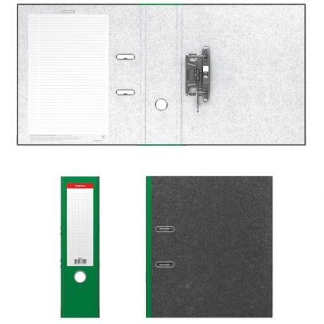 Папка–регистратор с арочным механизмом ErichKrause®, Original, А4, 80 мм, зеленый