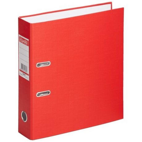 Папка-регистратор Bantex 1446-09, без металлического уголка, 70 мм, красный