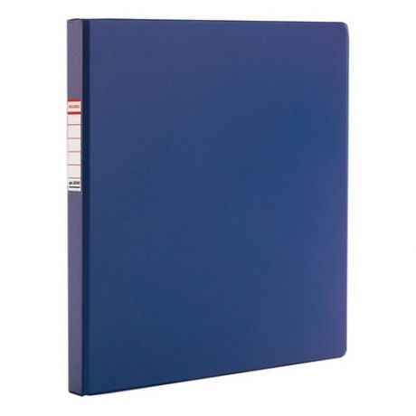 Папка с металлическим пружинным скоросшивателем BRAUBERG, комплект 8 шт., картон/ПВХ, 35 мм, синяя, до 290 листов, 223187