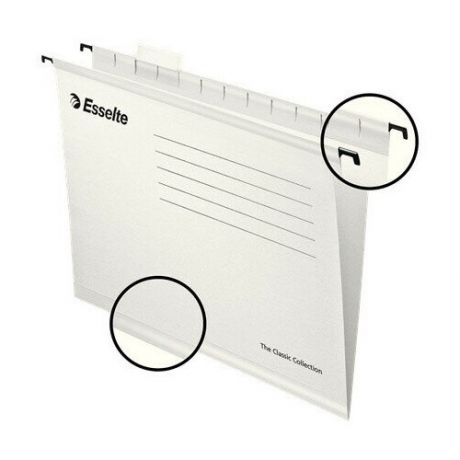 Папка подвесная Esselte Standart 90319(25) белый (25 шт. в упаковке)