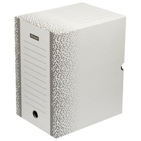 Короб архивный с клапаном OfficeSpace Standard плотный, микрогофрокартон, 200мм, белый, до 1800л. ( Артикул 264809 )