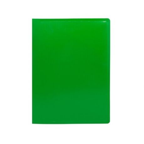 Папка с метал. зажим Buro - ECB04CGREEN A4 пластик 0.5мм зеленый
