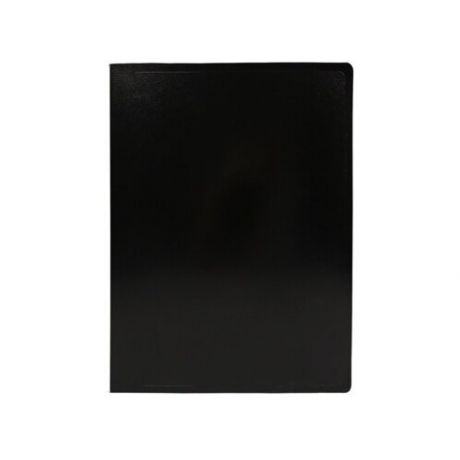 Папка с метал.пруж.скоросш. Buro -ECB04PBLACK A4 пластик 0.5мм черный