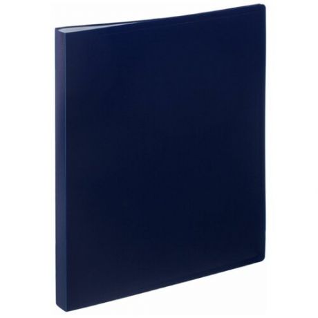 Папка файловая на 30 файлов Attache A4 20 мм синяя (толщина обложки 0.4 мм), 710154