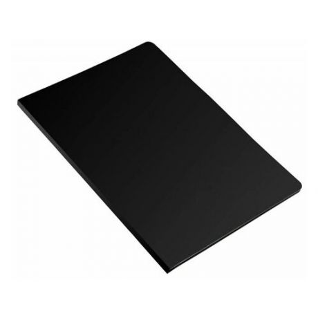 Папка с метал. зажим Buro - ECB04CBLACK A4 пластик 0.5мм черный